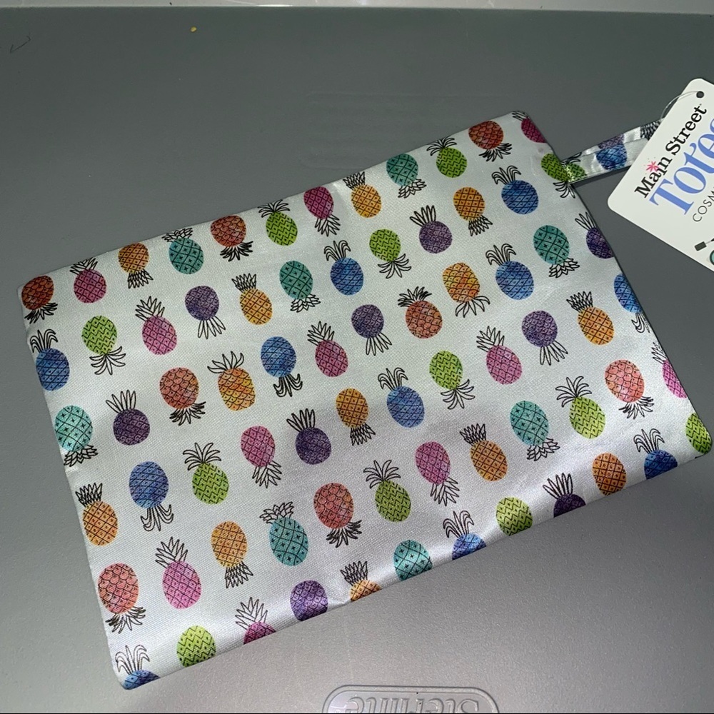 Colorful Pineapple Zipper Bag - Picture 3 of 4